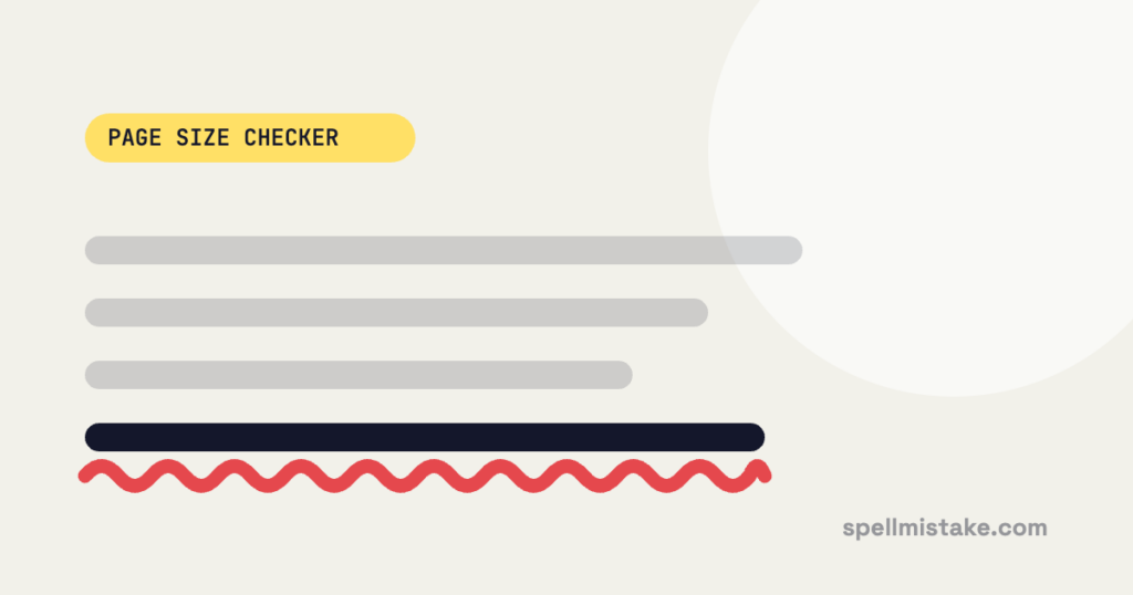 Illustration: lines of text with one marked by a red correction squiggle