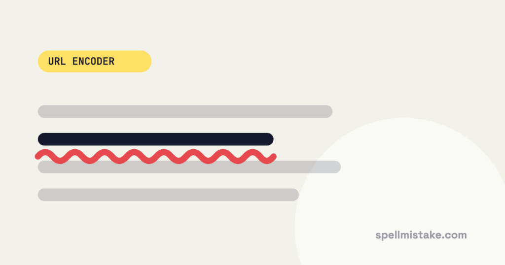 Illustration: lines of text with one marked by a red correction squiggle